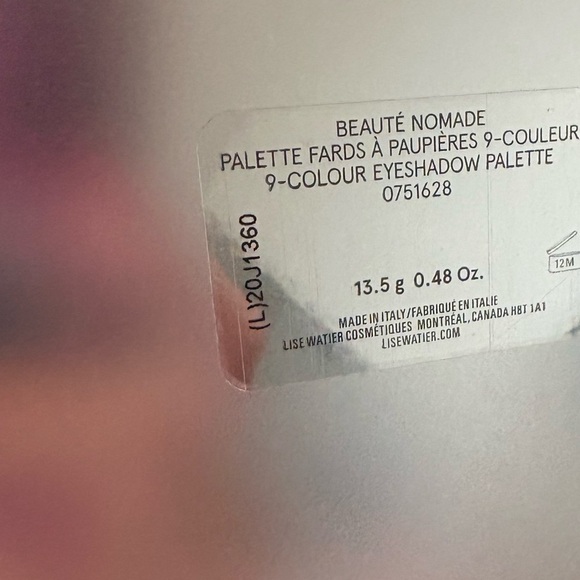 Lise Watier Beauté Nomade 9-Colour Eyeshadow Palette (Limited Edition) - Picture 6 of 11